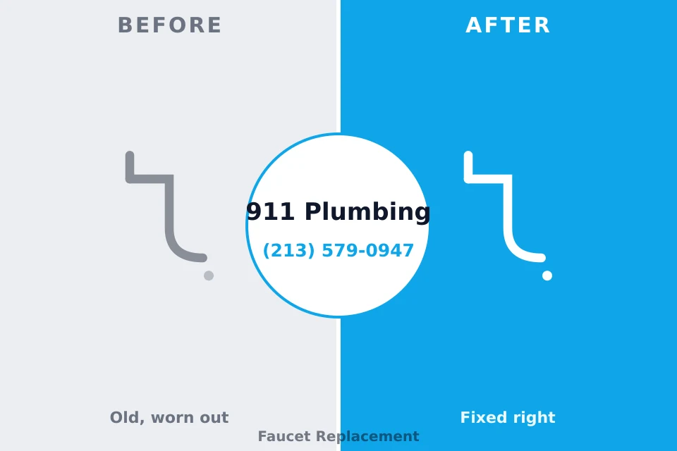 Before and after: plumbing repair Big Stone Gap, VA